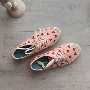 Seavees for J Crew cherry sneakers